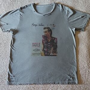 Morgan Wallen Concert Soft Cotton Blend Short Sleeve Distressed Band T-shirt